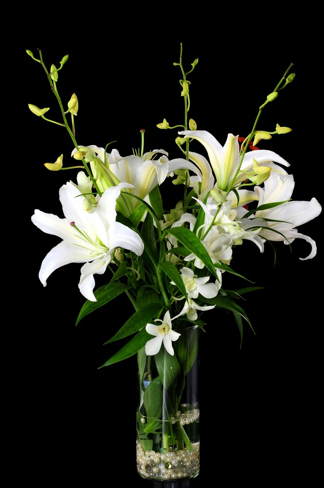 black and white wedding