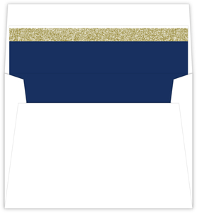 Gold Shimmer Envelope Liner