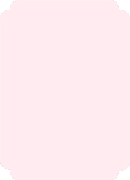 Soft Pink Flowers Wedding Invitation