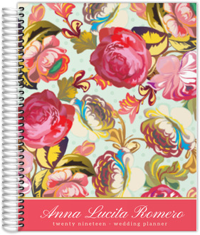 Pink Floral Garden Wedding Planner