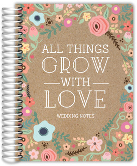 Growing Garden Frame Wedding Journal
