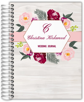 Floral Boho Wedding Journal