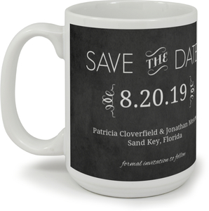 Vintage Chalkboard Custom Mug