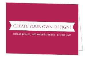 Create Your Own Card - Folded-6x4 Inches