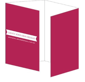 Create Your Own Card - Quad-fold 4x5.5 Inches